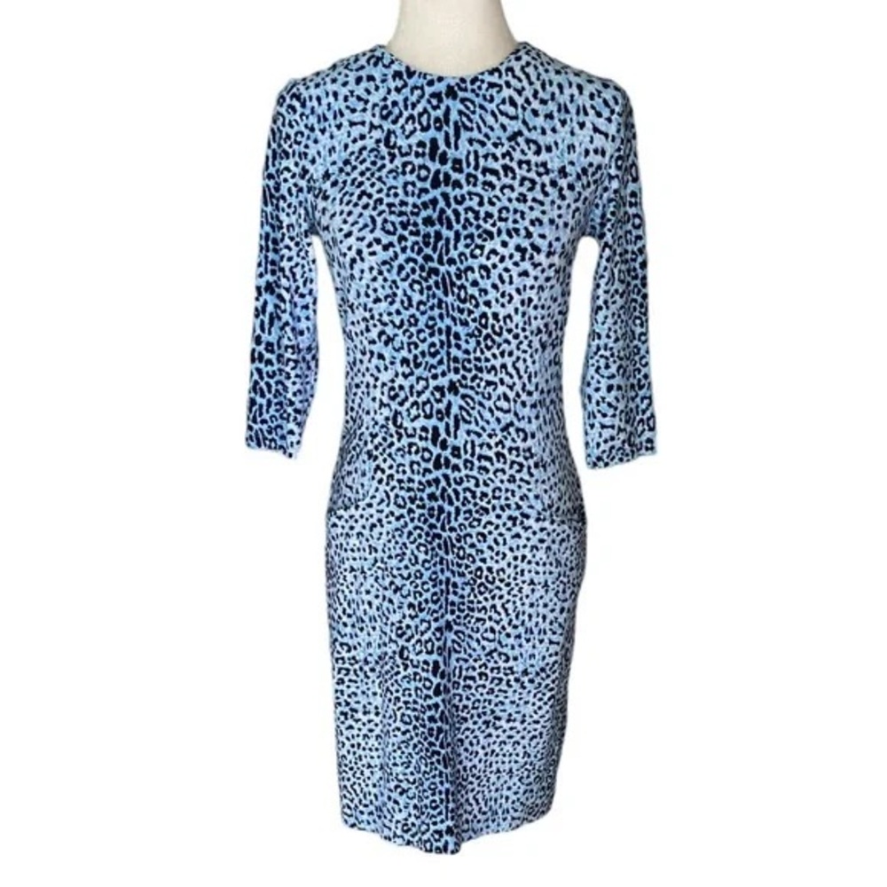 J McLaughlin Leopard Print Dress size XS